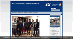 Desktop Screenshot of ju-pankow.de